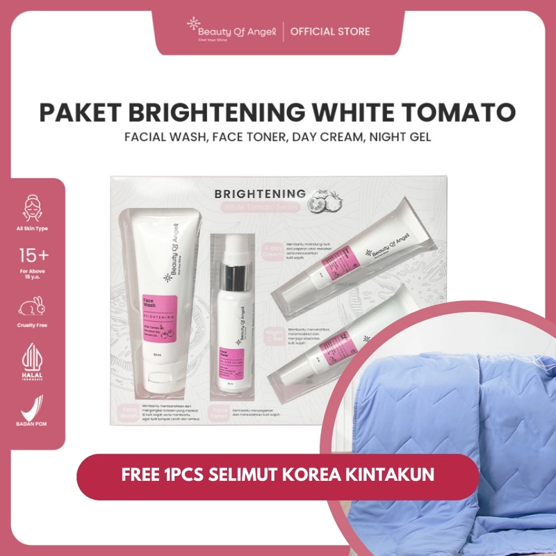 Product image Promo Paket White Tomatoes free 1pcs Selimut Kintakun all variant all variant